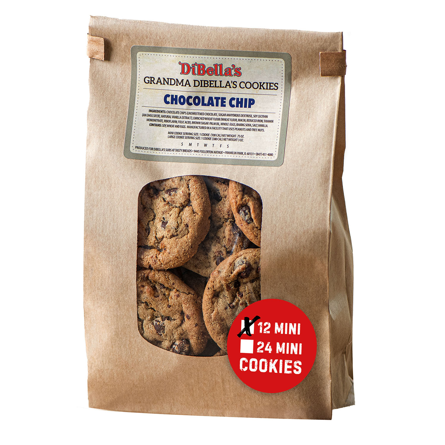 12 Pack of Mini Cookies